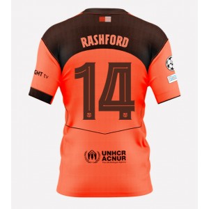 Fotbalové Dres Barcelona Marcus Rashford #14 Třetí Oblečení 2025-26 Krátký Rukáv